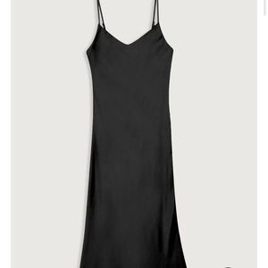 NWT: Black Oak+Fort Midi Slip Dress